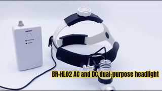 BR-HL02 AC और DC दोहरे उद्देश्य वाली हेडलाइट्स