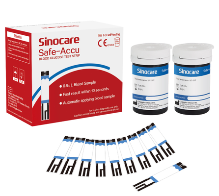 Accurate Blood Glucose Meter Blood Glucose Monitor Blood Sugar Meter with 50 test Strips & 50 Sterile Lancets