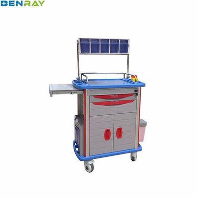 चिकित्सा अस्पताल एबीएस एनेस्थेसिया ट्रॉली 850 X 520 X 950mm