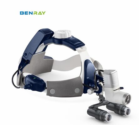 BR-HL08 सर्जिकल ऑपरेटिंग एक्रिलिक लेंस आवर्धक हेडबैंड एलईडी लाइट मेडिकल डेंटल क्लिनिक सर्जिकल एकीकृत हेडलाइट निर्मित